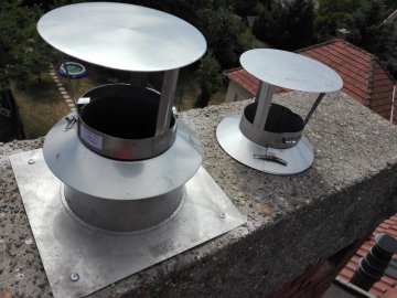 Furanflex kémény építés