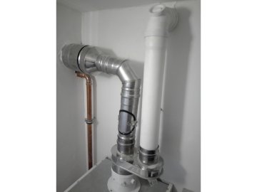 Kondenzációs kazán kémény építés